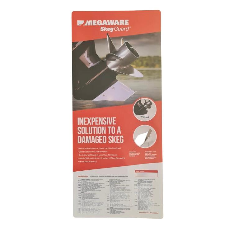 Mercury 27414 Megaware Skeg Guard 350-400-425hp - Image 2