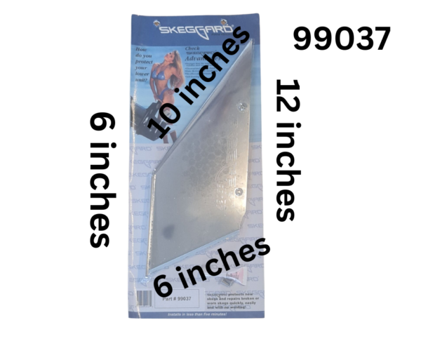 Johnson Evinrude ETEC & HO or OMC 150-300hp Outboards Skeg Guard Replacement - Skeggard - Image 8