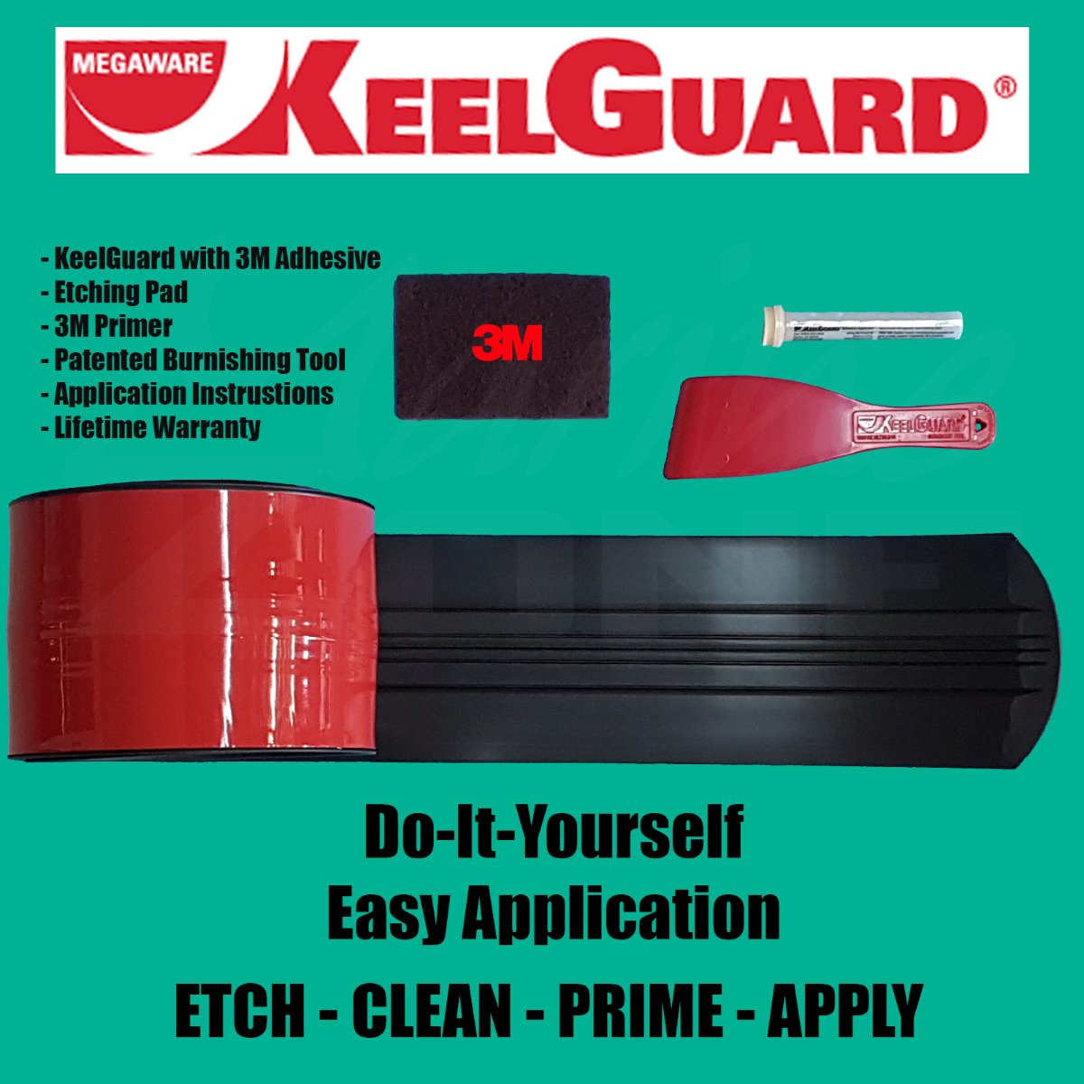 Keel Guard 4 Feet  Keel Protector Megaware Boat Length- Up to 14 Feet (4.26METRES) - Image 3