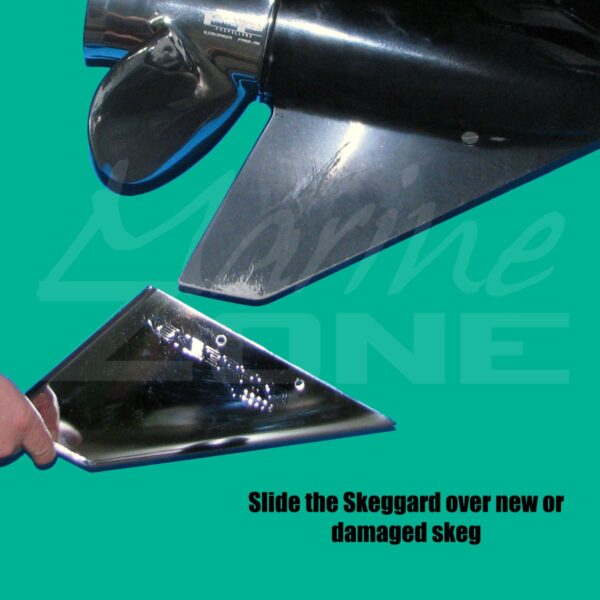 Johnson Evinrude Omc Skeggard Outboards 40-140hp Skeg Guard Replacement Skeg - Image 3