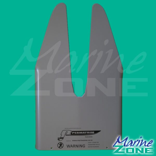 permatrim hydrofoil silver alloy plate overmount honda