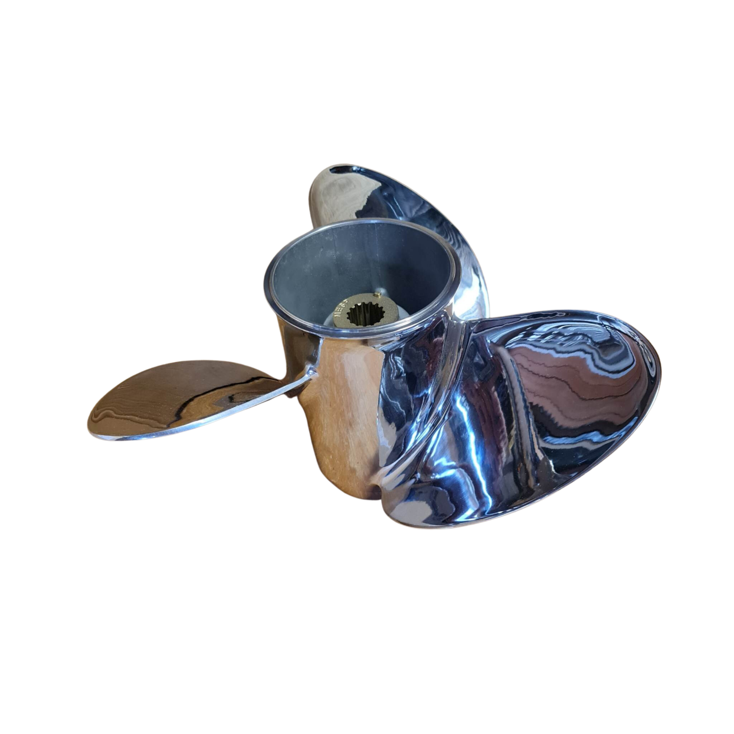 thumbnail image 2 of Boise Boat Works Stainless Steel MerCruiser Propeller - 14.25 X 21, Right Hand Rotation, Alpha 2 of 5